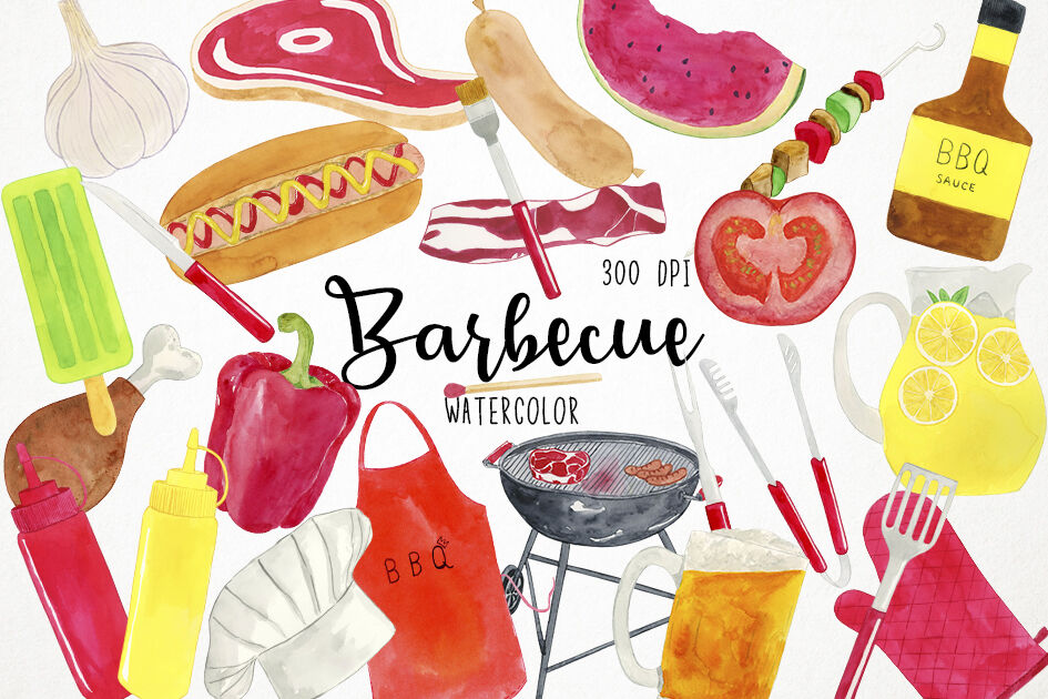 Detail Clipart Barbecue Nomer 47