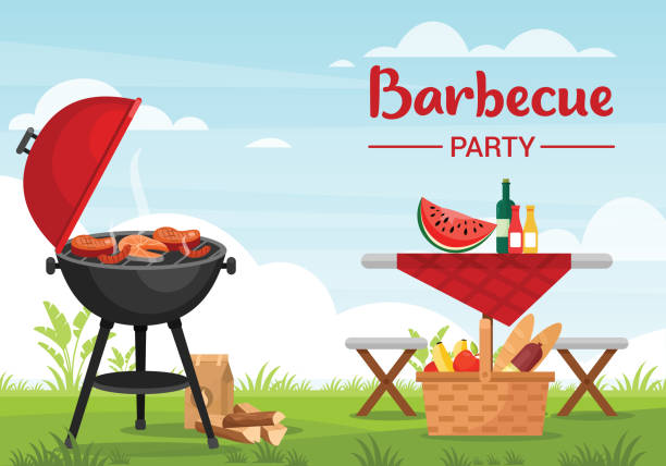 Detail Clipart Barbecue Nomer 8