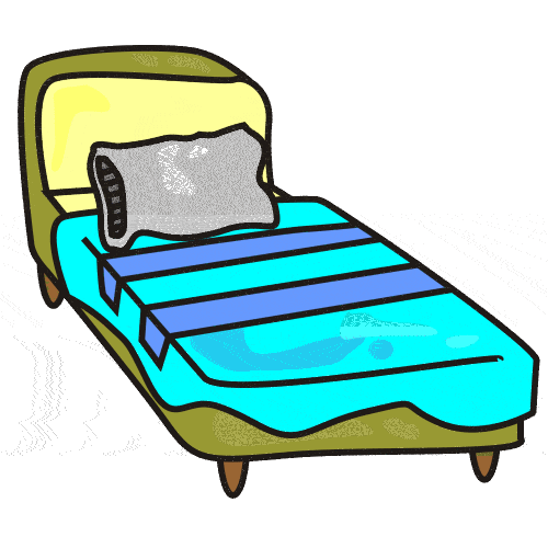 Detail Clipart Bed Nomer 48