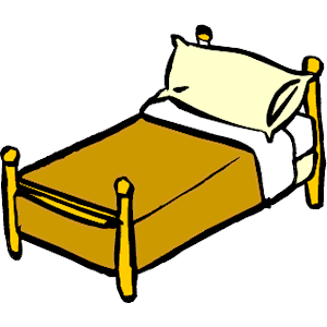 Detail Clipart Bed Nomer 6