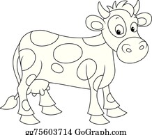 Detail Clipart Black And White Cow Nomer 31