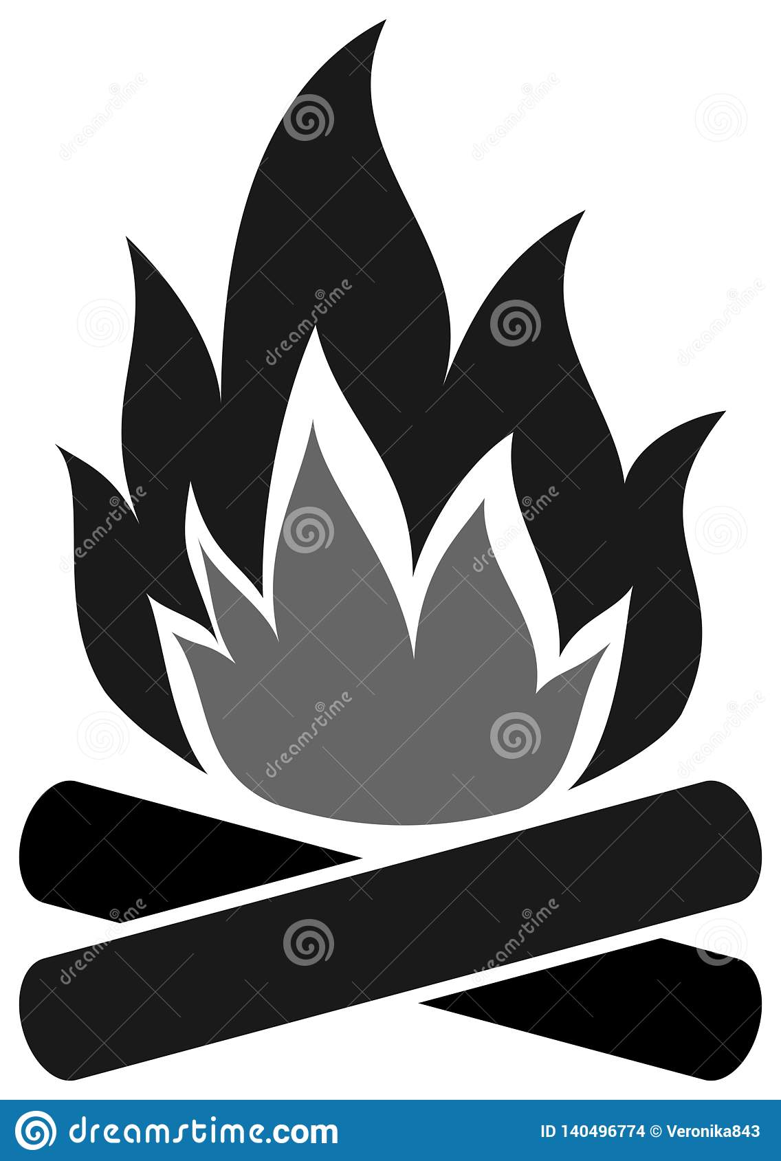 Detail Clipart Bonfires Nomer 32