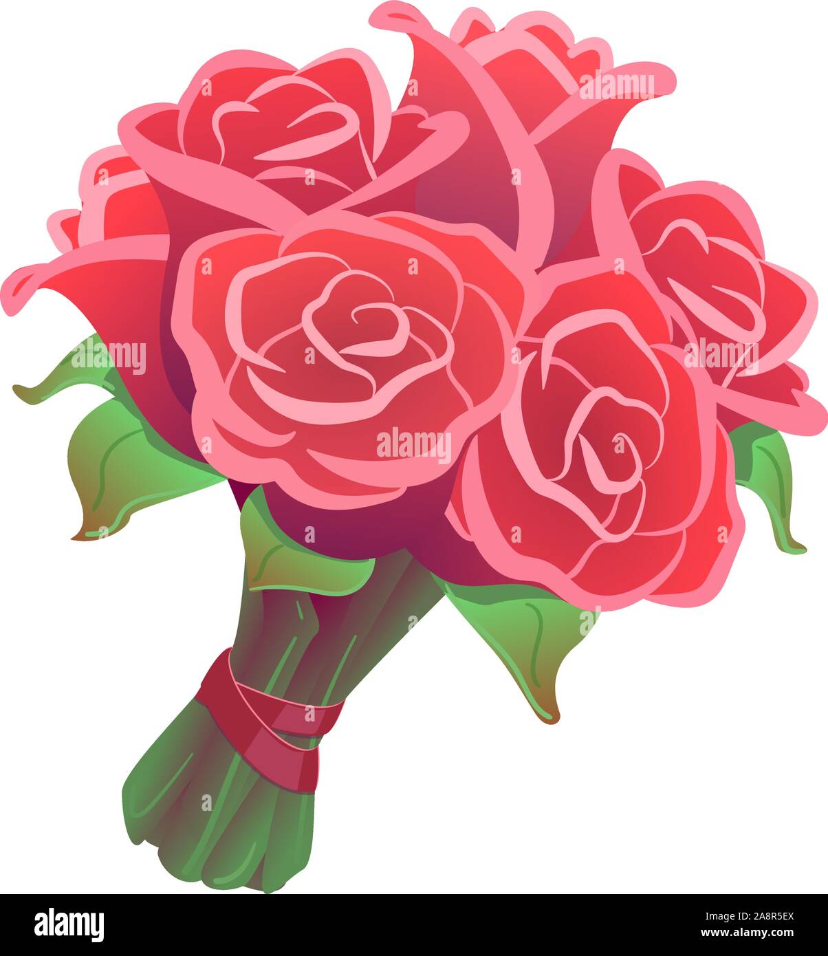 Detail Clipart Bouquet Of Flowers Nomer 37