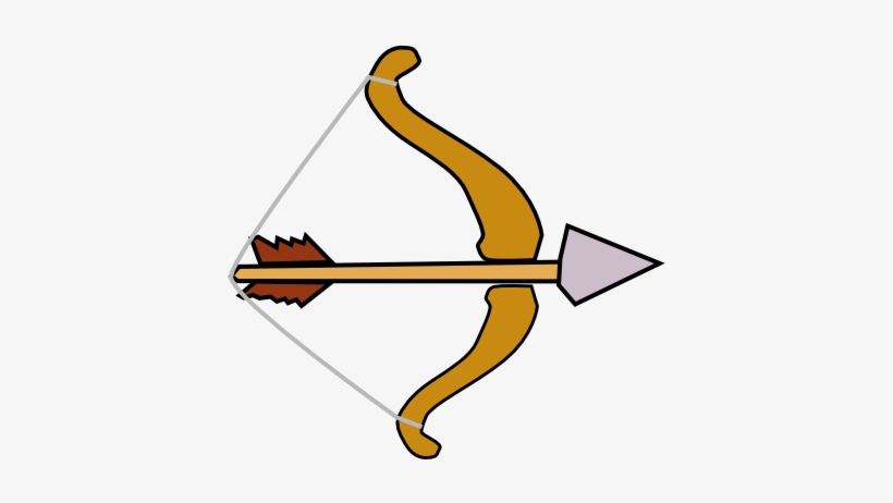 Detail Clipart Bow And Arrow Nomer 4