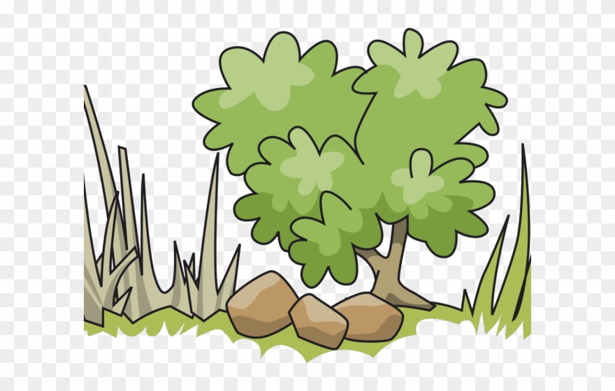 Detail Clipart Bushes Nomer 20