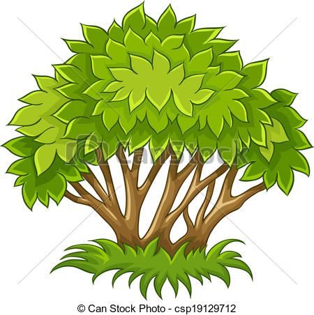 Detail Clipart Bushes Nomer 23