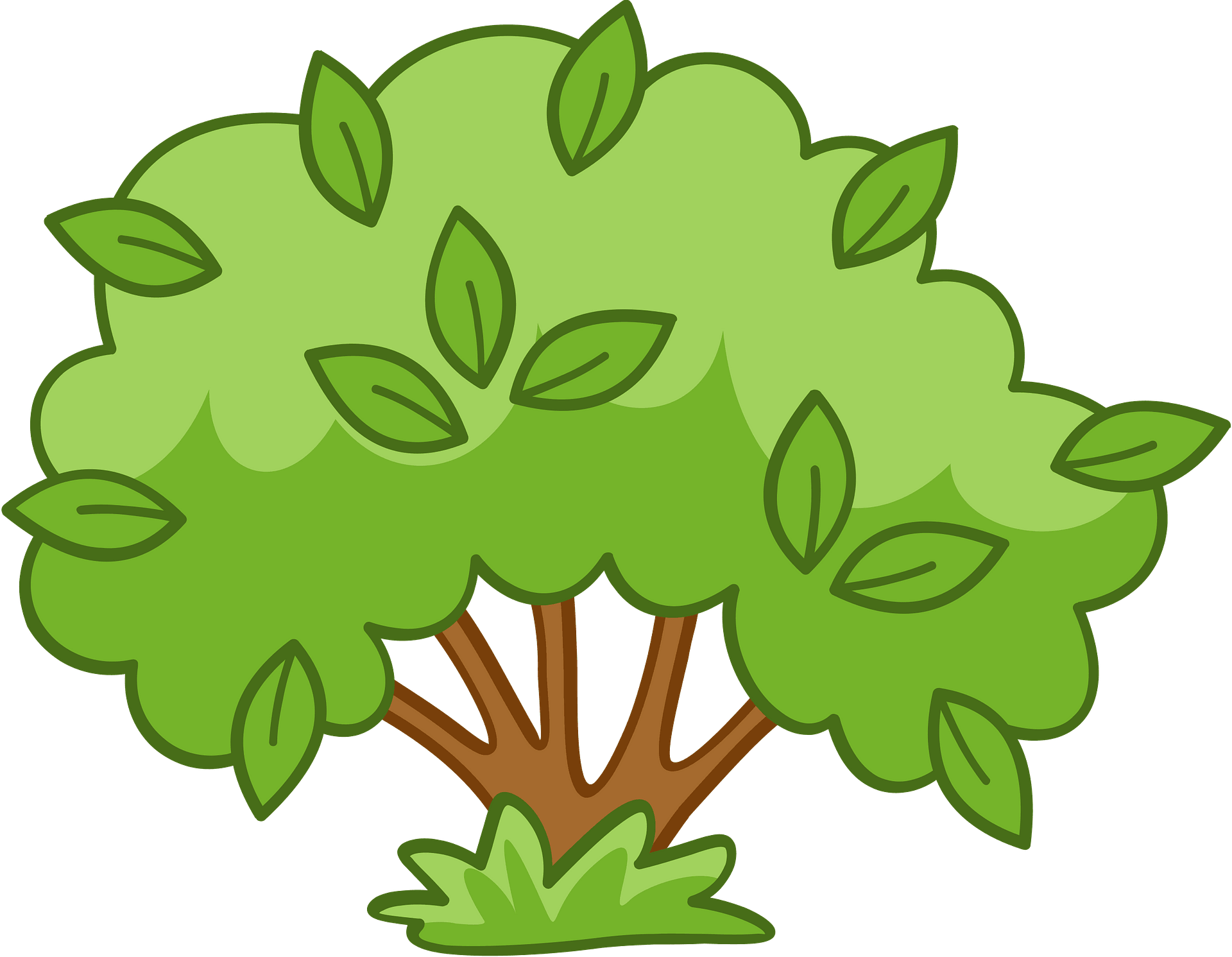 Detail Clipart Bushes Nomer 31