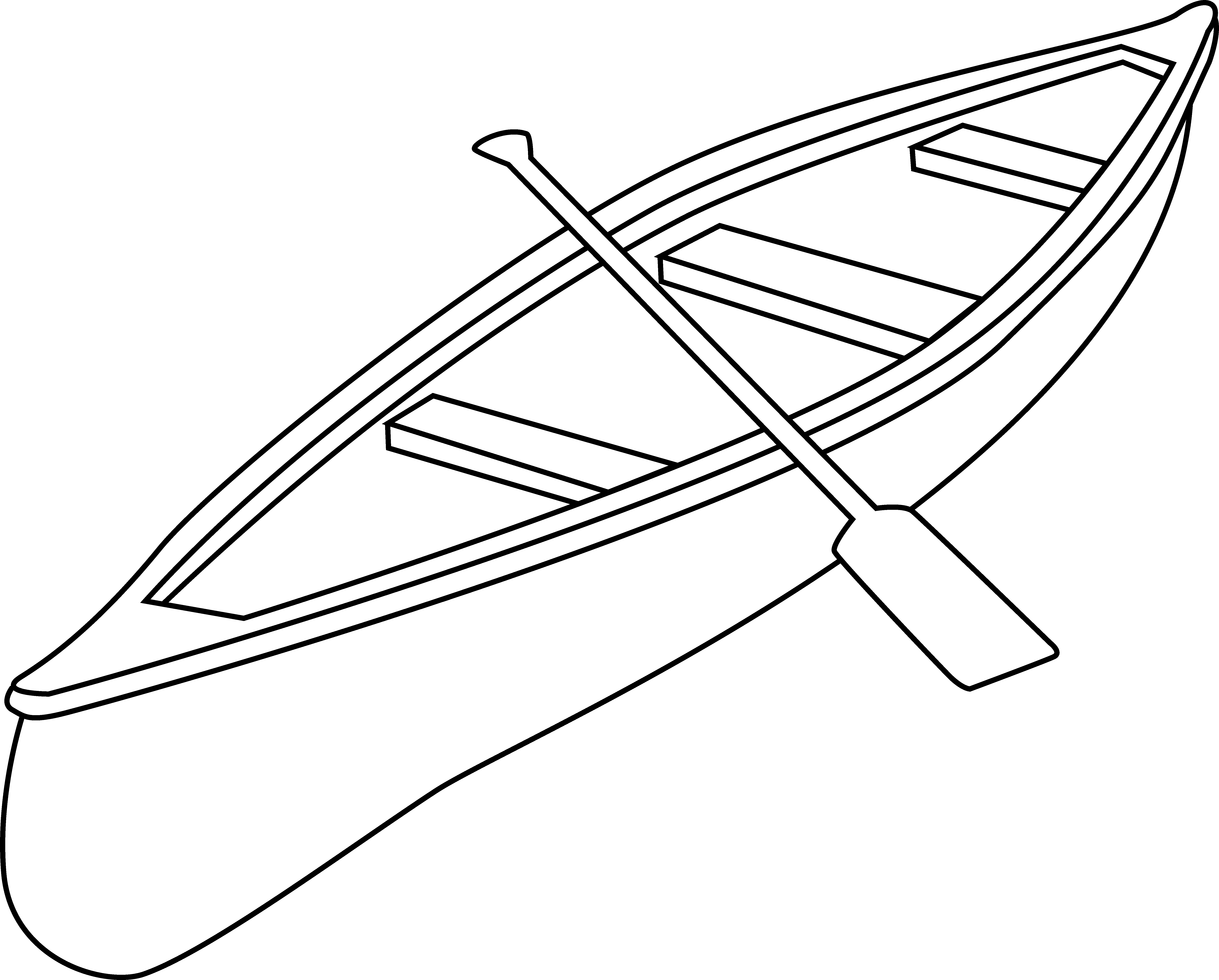 Detail Clipart Canoe Nomer 3