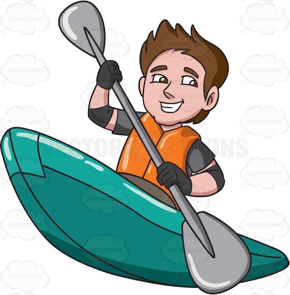 Detail Clipart Canoeing Nomer 50