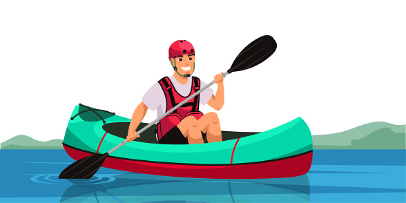Detail Clipart Canoeing Nomer 6