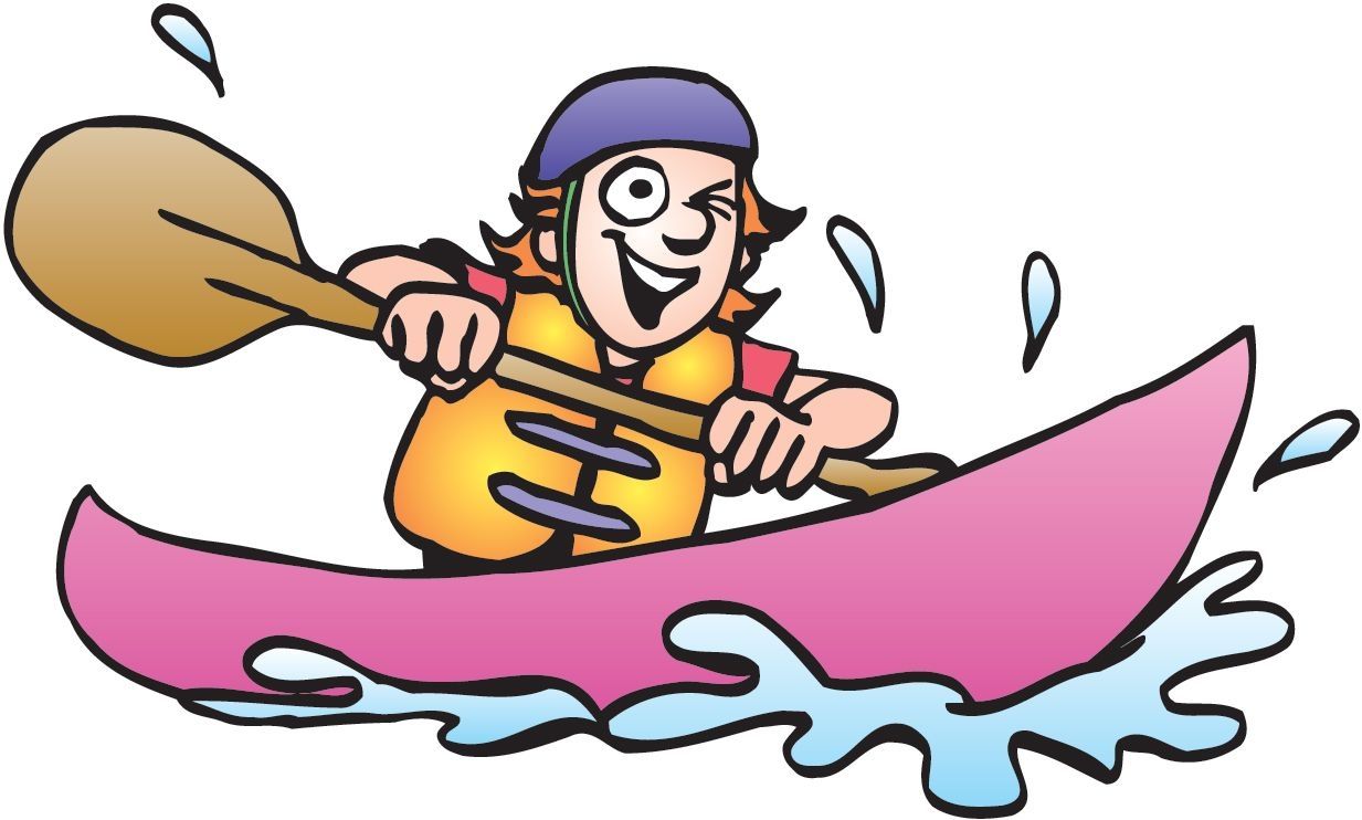 Detail Clipart Canoeing Nomer 7