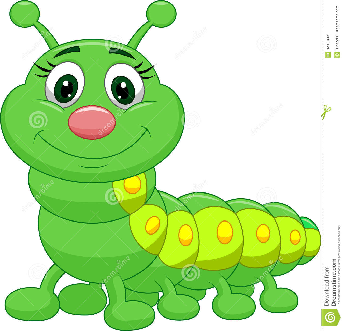 Detail Clipart Caterpillar Nomer 53