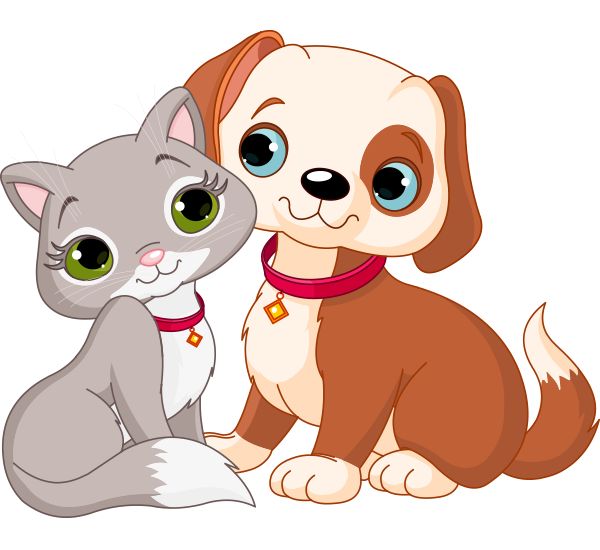 Clipart Cats And Dogs - KibrisPDR