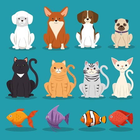 Detail Clipart Cats And Dogs Nomer 18