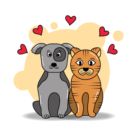Detail Clipart Cats And Dogs Nomer 5