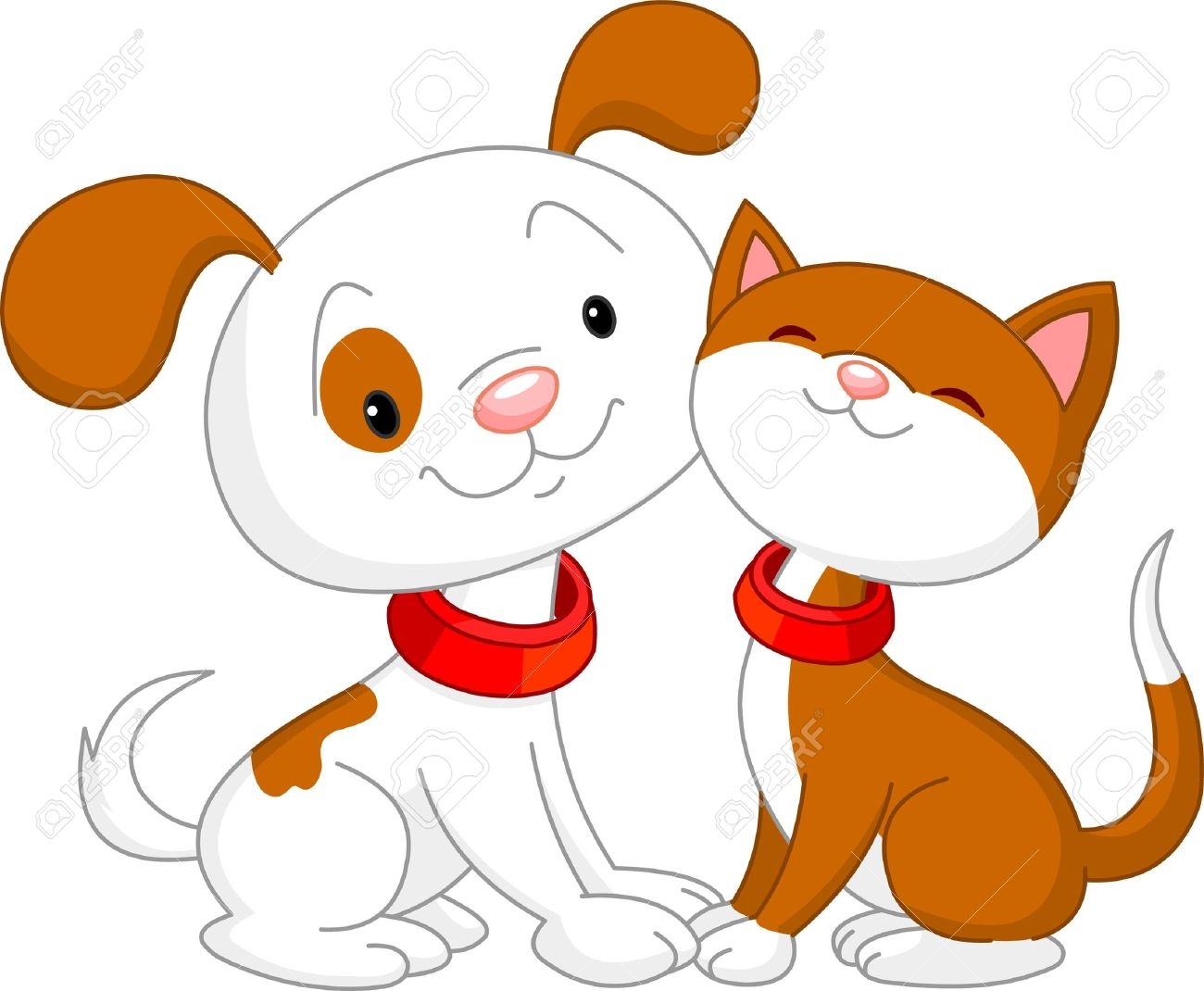 Detail Clipart Cats And Dogs Nomer 48