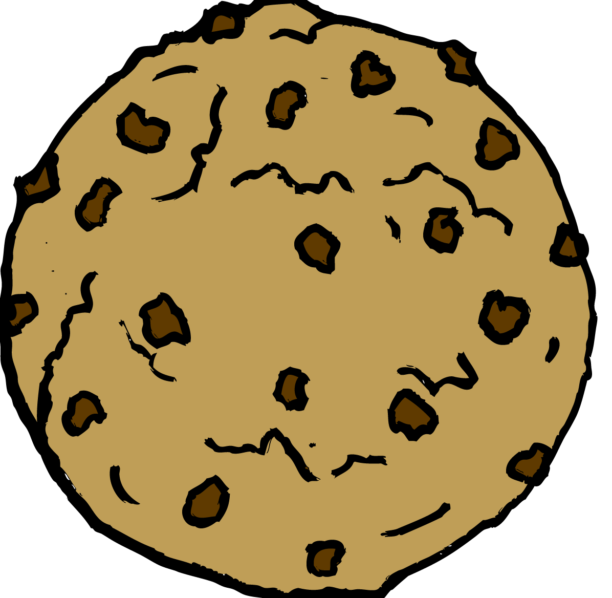 Detail Clipart Chocolate Chip Cookie Nomer 23