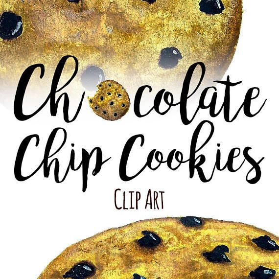 Detail Clipart Chocolate Chip Cookie Nomer 28