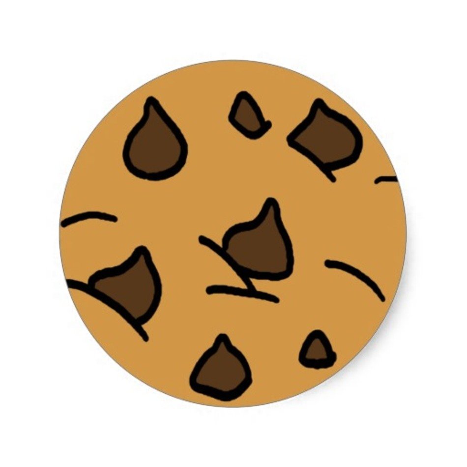 Detail Clipart Chocolate Chip Cookie Nomer 32