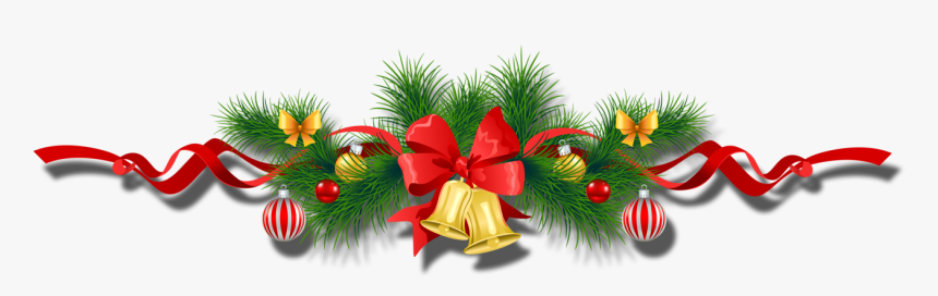 Detail Clipart Christmas Garland Nomer 14