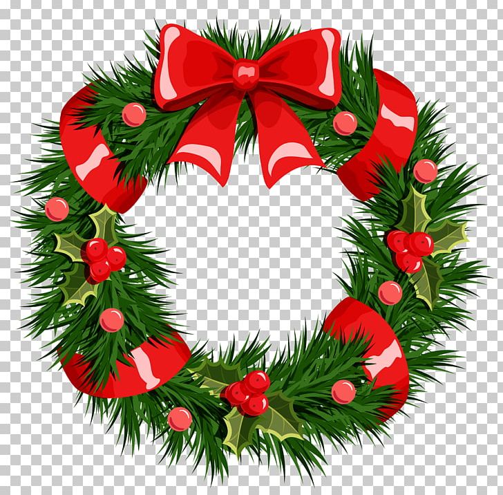 Detail Clipart Christmas Garland Nomer 45