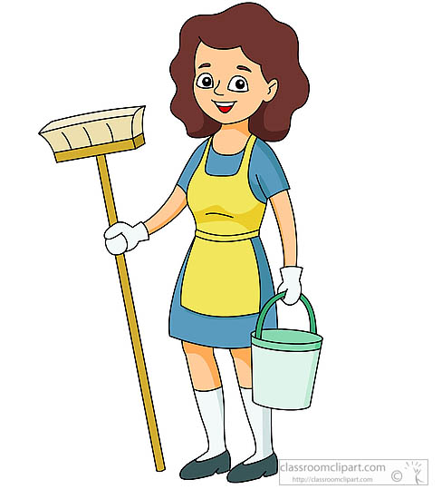 Detail Clipart Cleaning Nomer 11