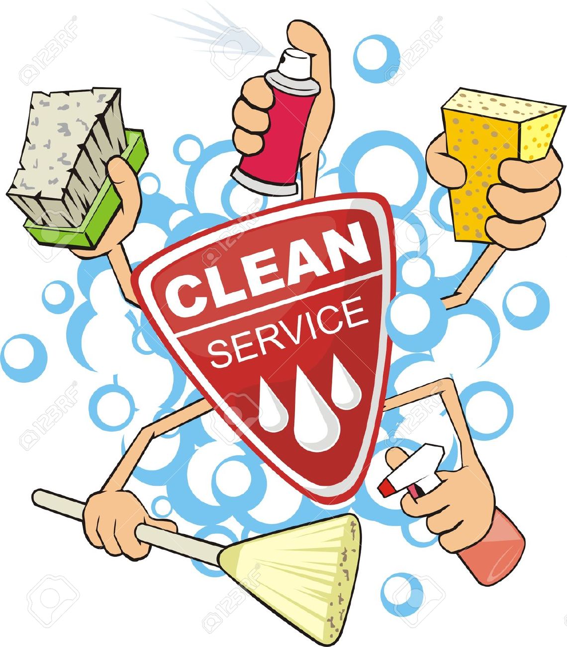 Detail Clipart Cleaning Nomer 48