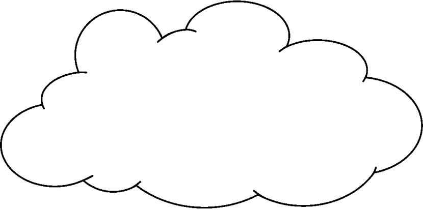 Detail Clipart Cloud Nomer 17