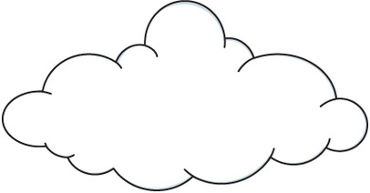 Detail Clipart Cloud Nomer 18