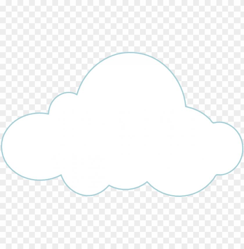 Detail Clipart Cloud Nomer 42