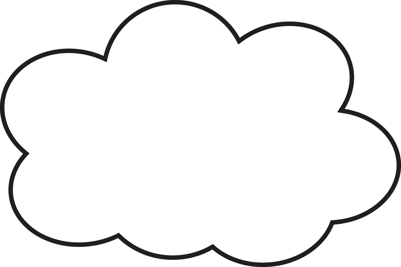 Detail Clipart Cloud Nomer 6