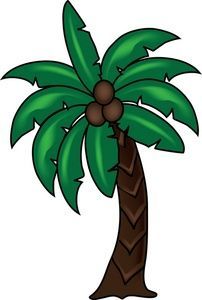 Detail Clipart Coconut Tree Nomer 19