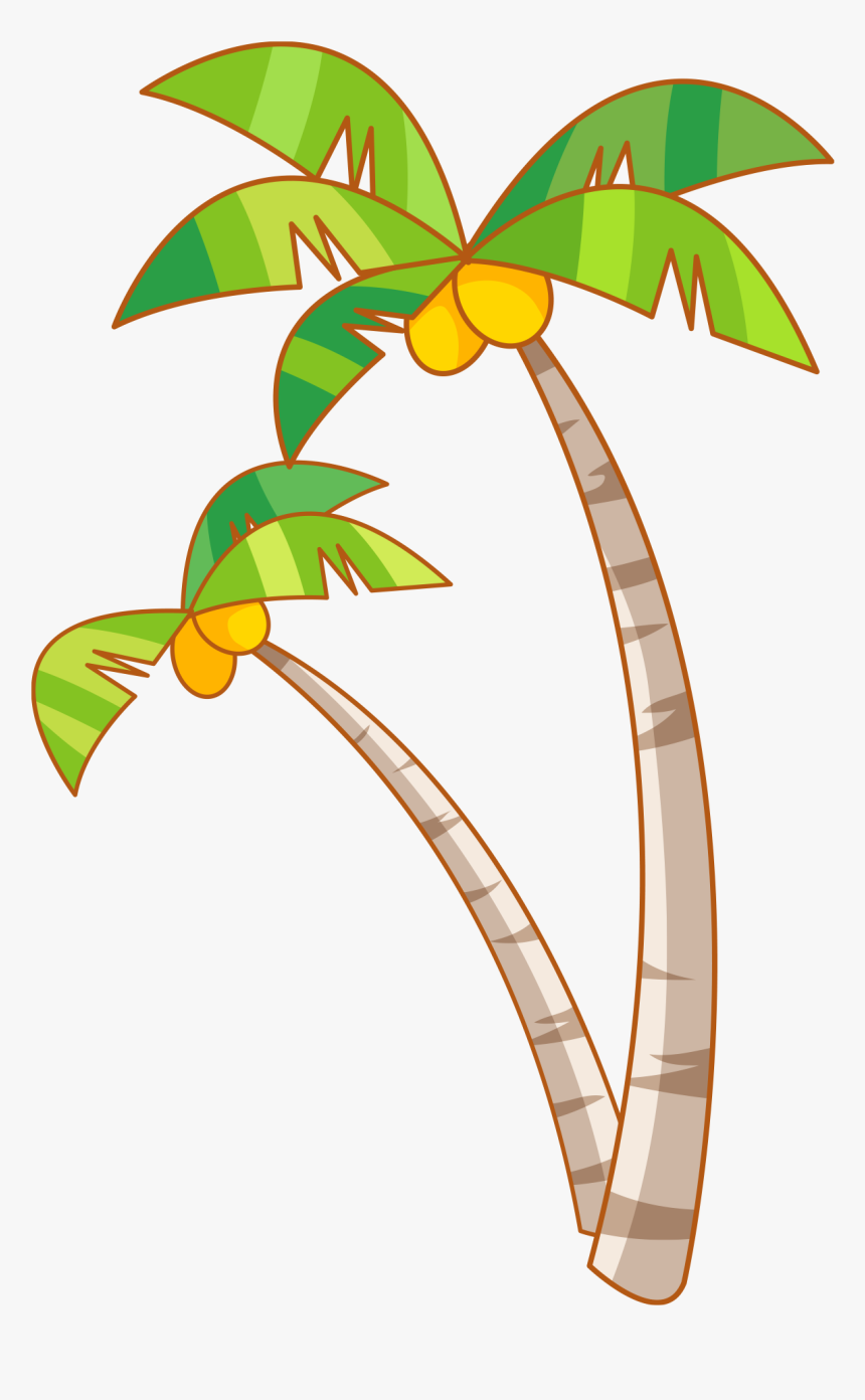 Detail Clipart Coconut Tree Nomer 37