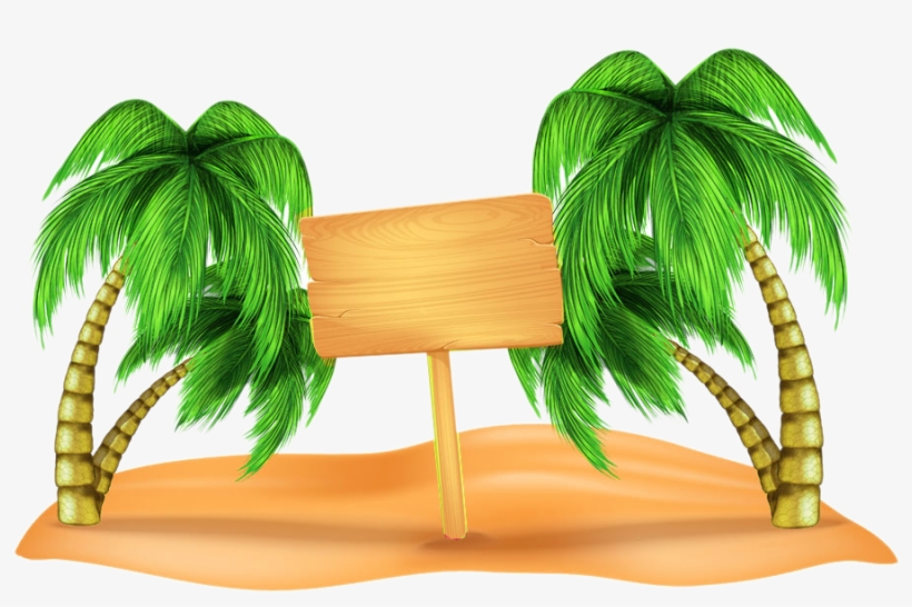 Detail Clipart Coconut Tree Nomer 52