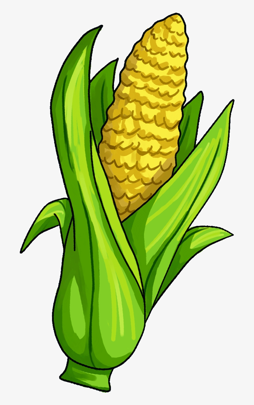 Detail Clipart Corn Nomer 30