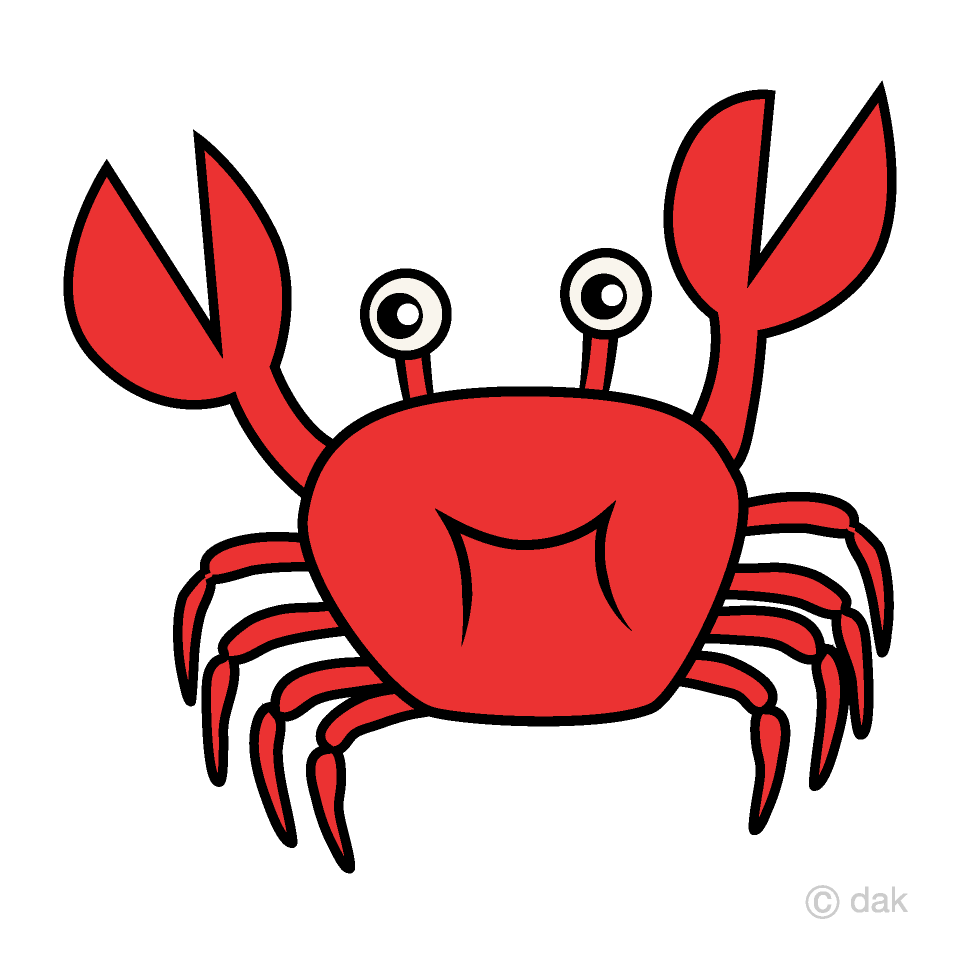 Detail Clipart Crab Nomer 16