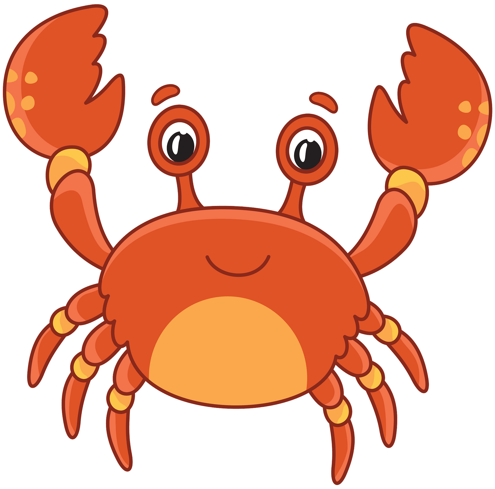 Detail Clipart Crab Nomer 32