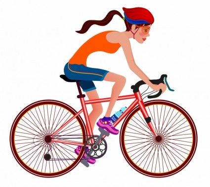 Detail Clipart Cycling Nomer 15