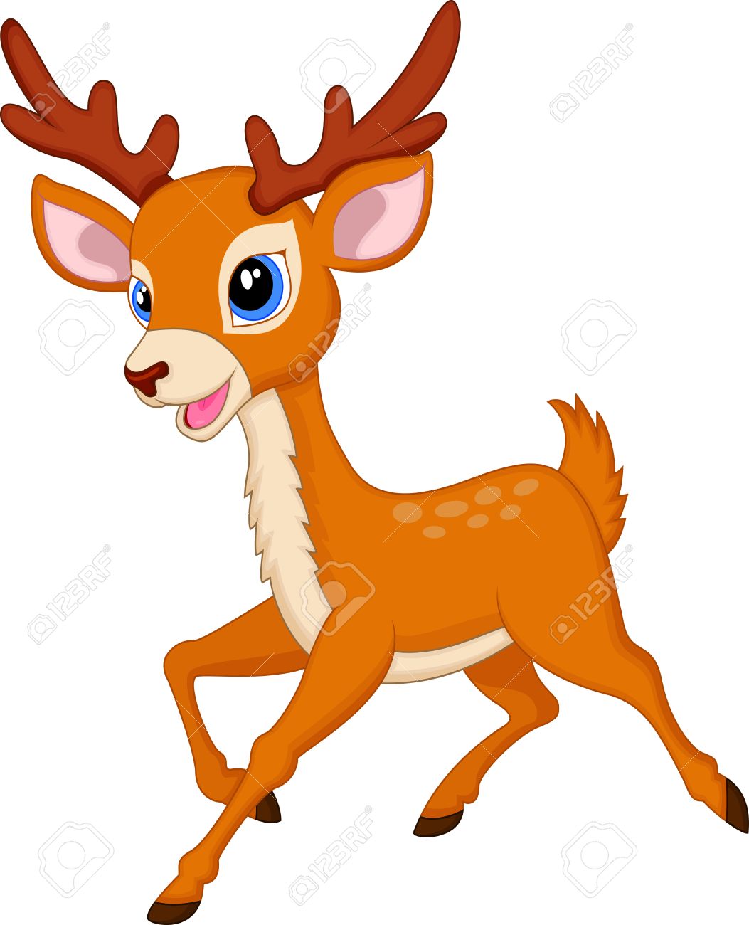 Detail Clipart Deer Nomer 19