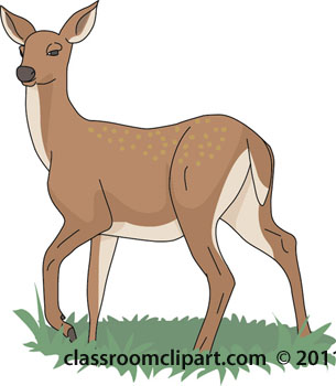 Detail Clipart Deer Nomer 30