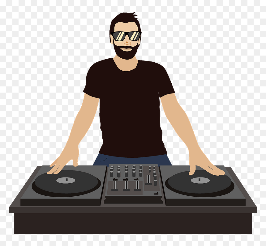 Detail Clipart Disc Jockey Nomer 14