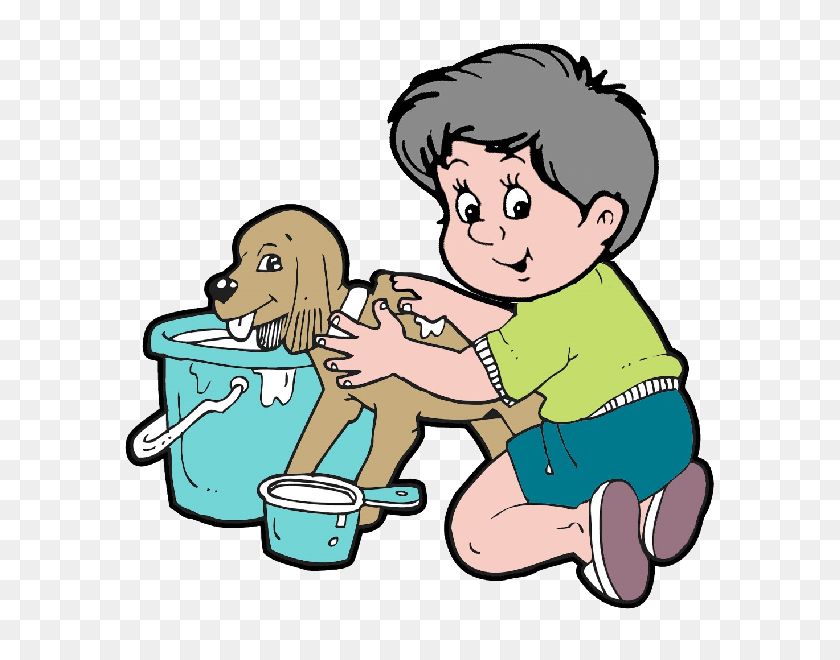 Detail Clipart Dog Bath Nomer 15