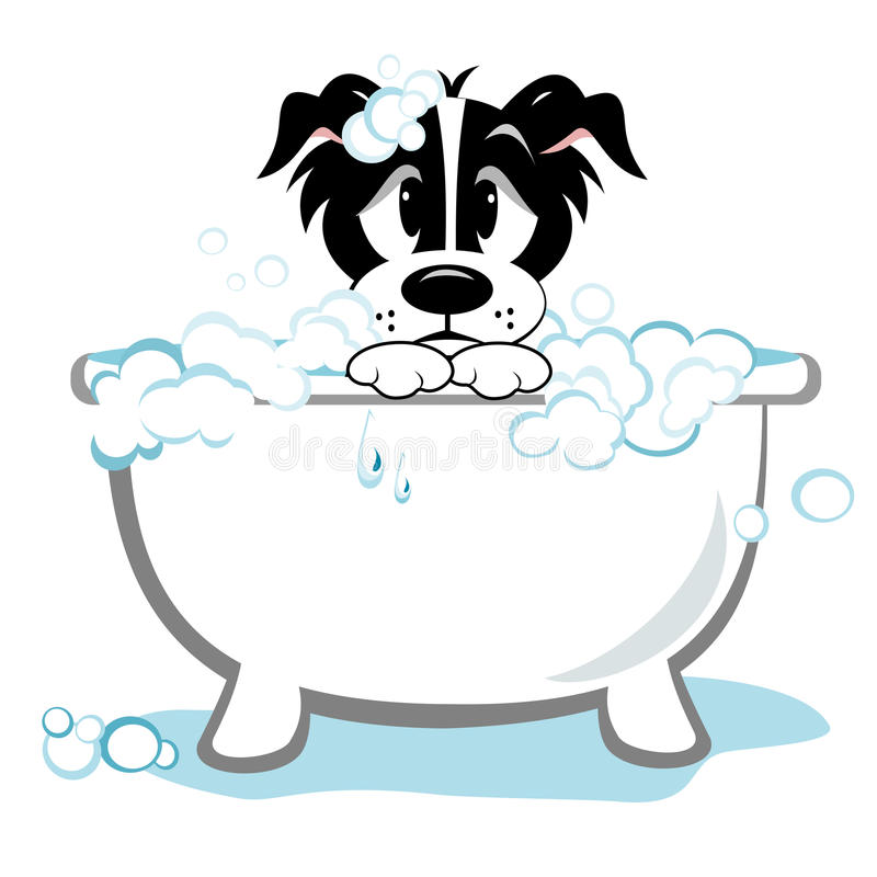 Detail Clipart Dog Bath Nomer 17