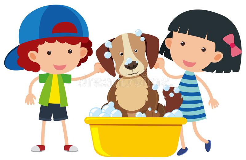 Detail Clipart Dog Bath Nomer 40