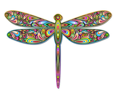 Detail Clipart Dragonflies Nomer 12