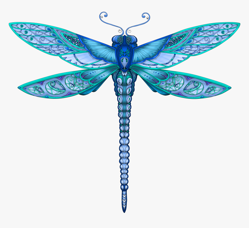 Detail Clipart Dragonflies Nomer 24