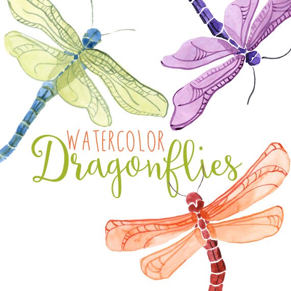 Detail Clipart Dragonflies Nomer 43