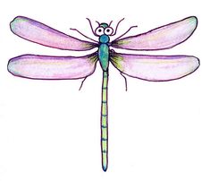 Detail Clipart Dragonflies Nomer 51