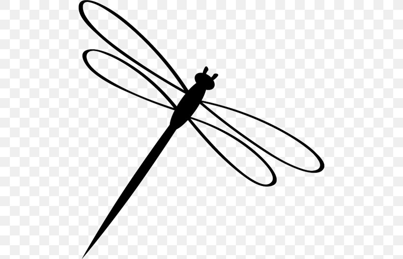 Detail Clipart Dragonfly Black And White Nomer 26