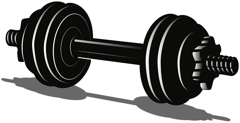 Detail Clipart Dumbbell Nomer 22